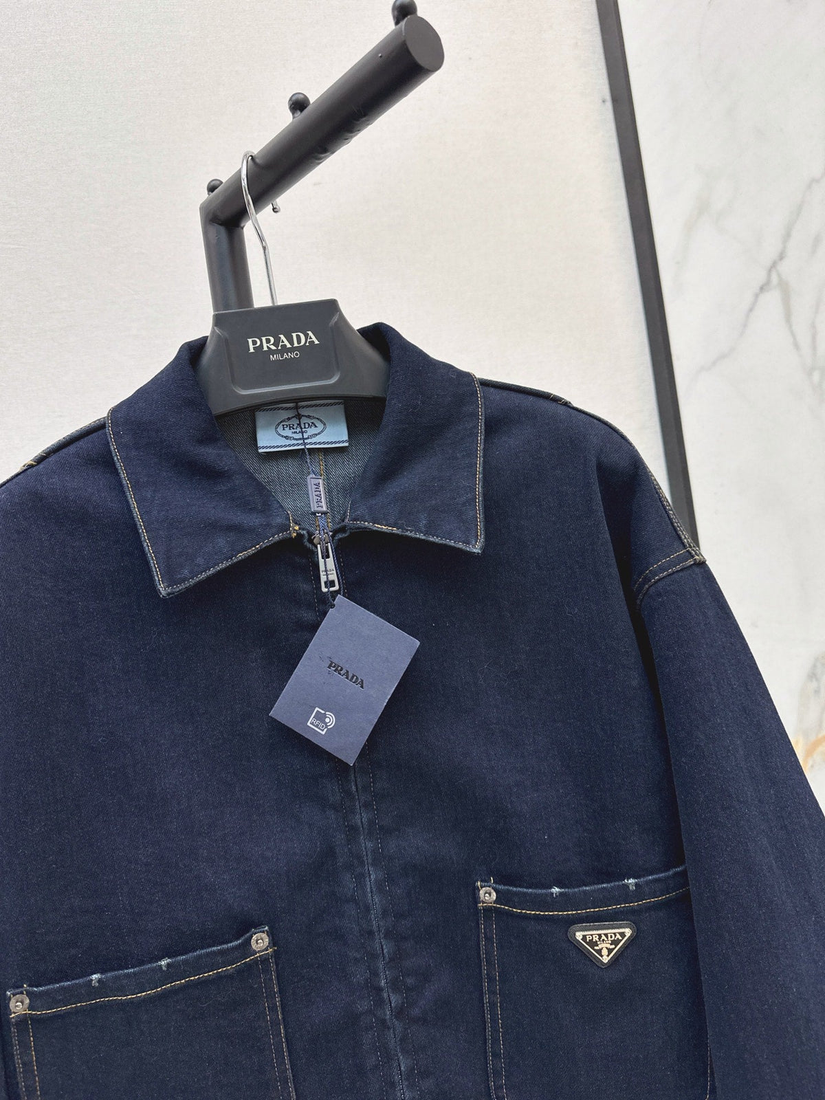 26Latest Autumn/Winter Zip-Up Jacket in Raw-Look Denim