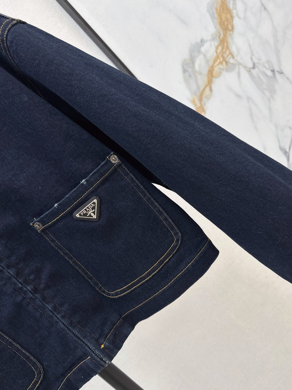 26Latest Autumn/Winter Zip-Up Jacket in Raw-Look Denim