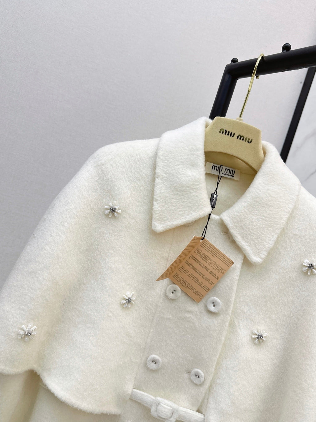 26Latest Autumn/Winter "Socialite-Style" Double-Faced Wool Coat (Cape-Style/Faux-Layered Look)