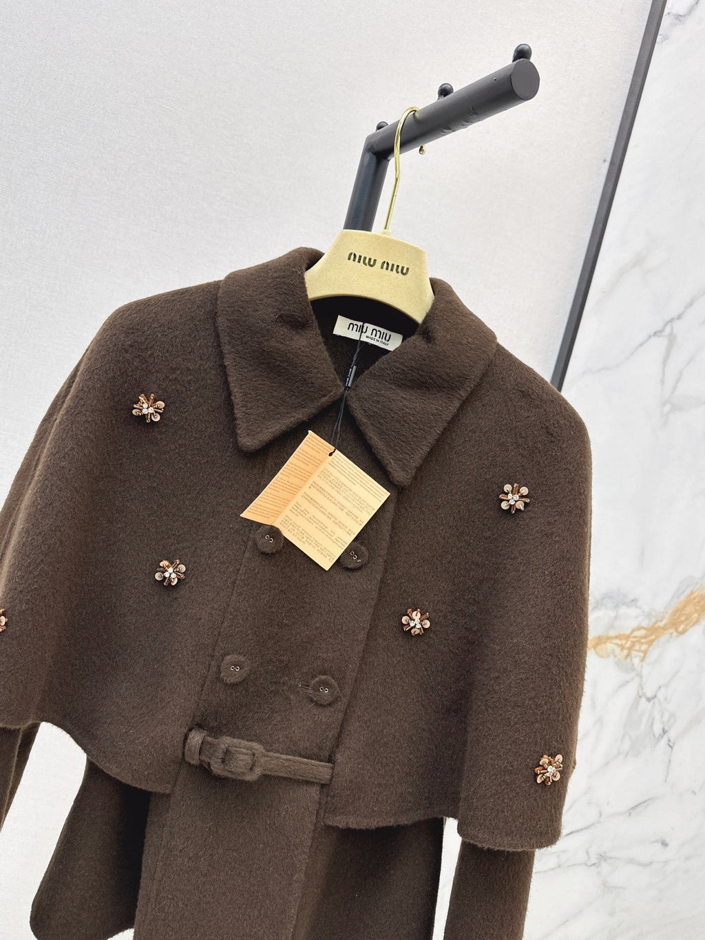 26Latest Autumn/Winter "Socialite-Style" Double-Faced Wool Coat (Cape-Style/Faux-Layered Look)