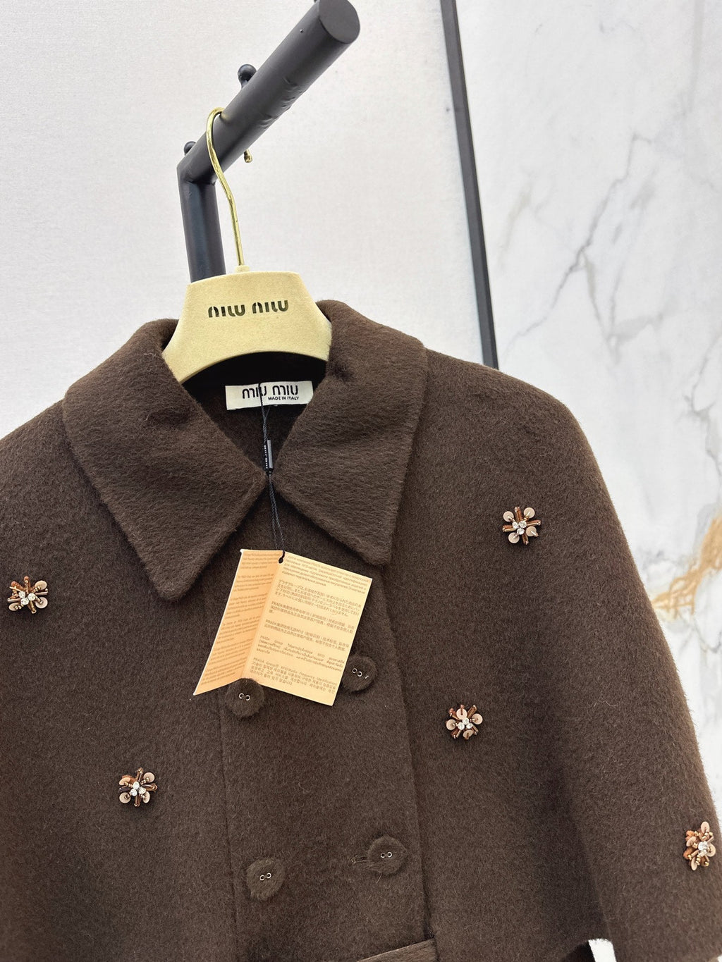 26Latest Autumn/Winter "Socialite-Style" Double-Faced Wool Coat (Cape-Style/Faux-Layered Look)