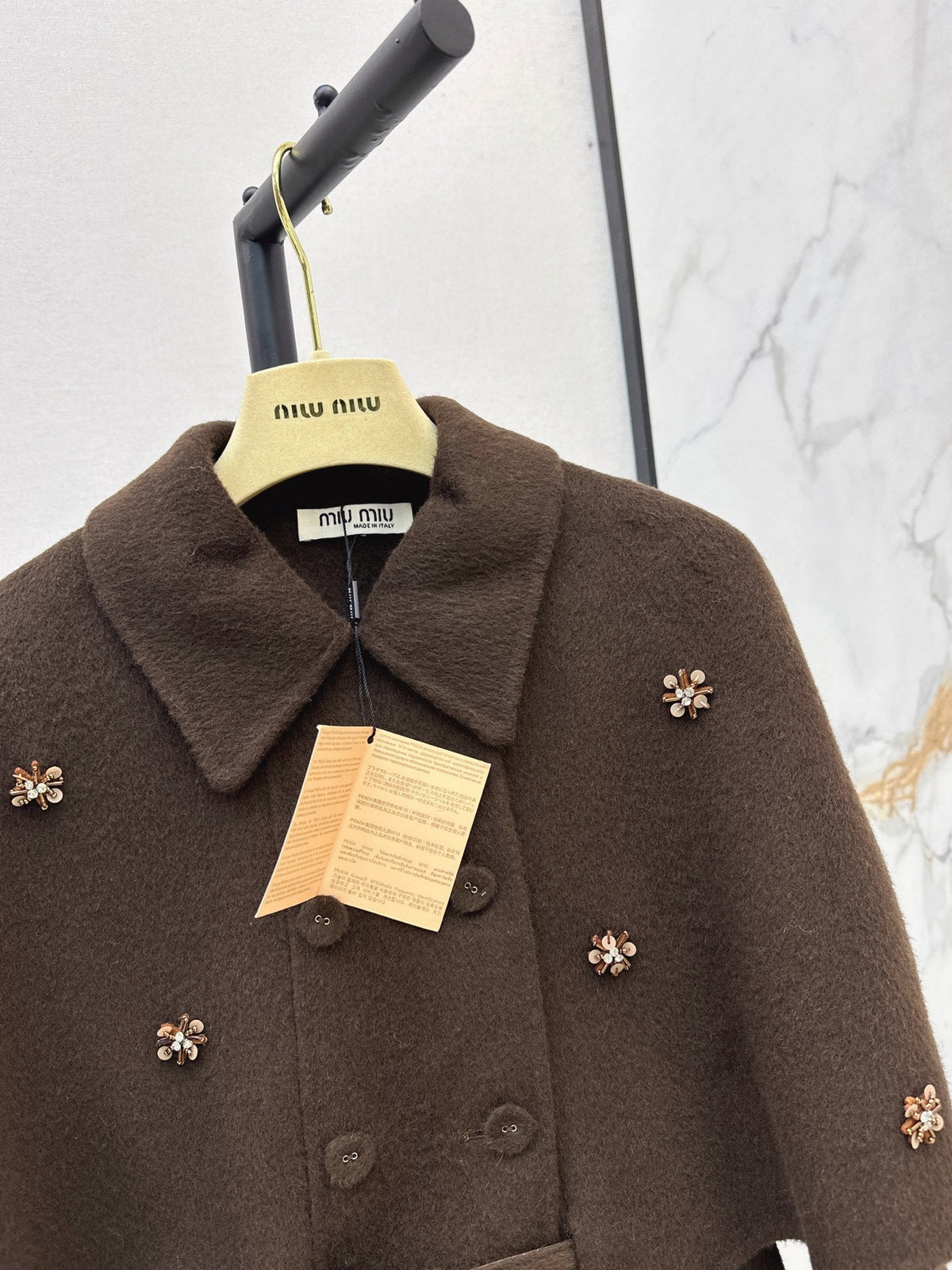 26Latest Autumn/Winter "Socialite-Style" Double-Faced Wool Coat (Cape-Style/Faux-Layered Look)