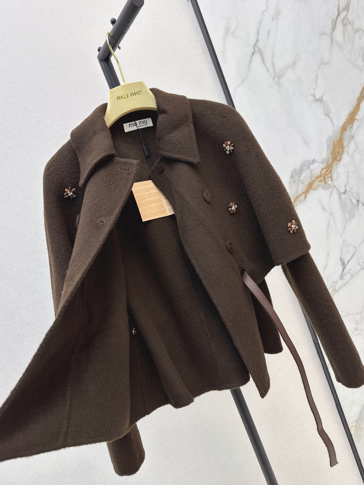 26Latest Autumn/Winter "Socialite-Style" Double-Faced Wool Coat (Cape-Style/Faux-Layered Look)