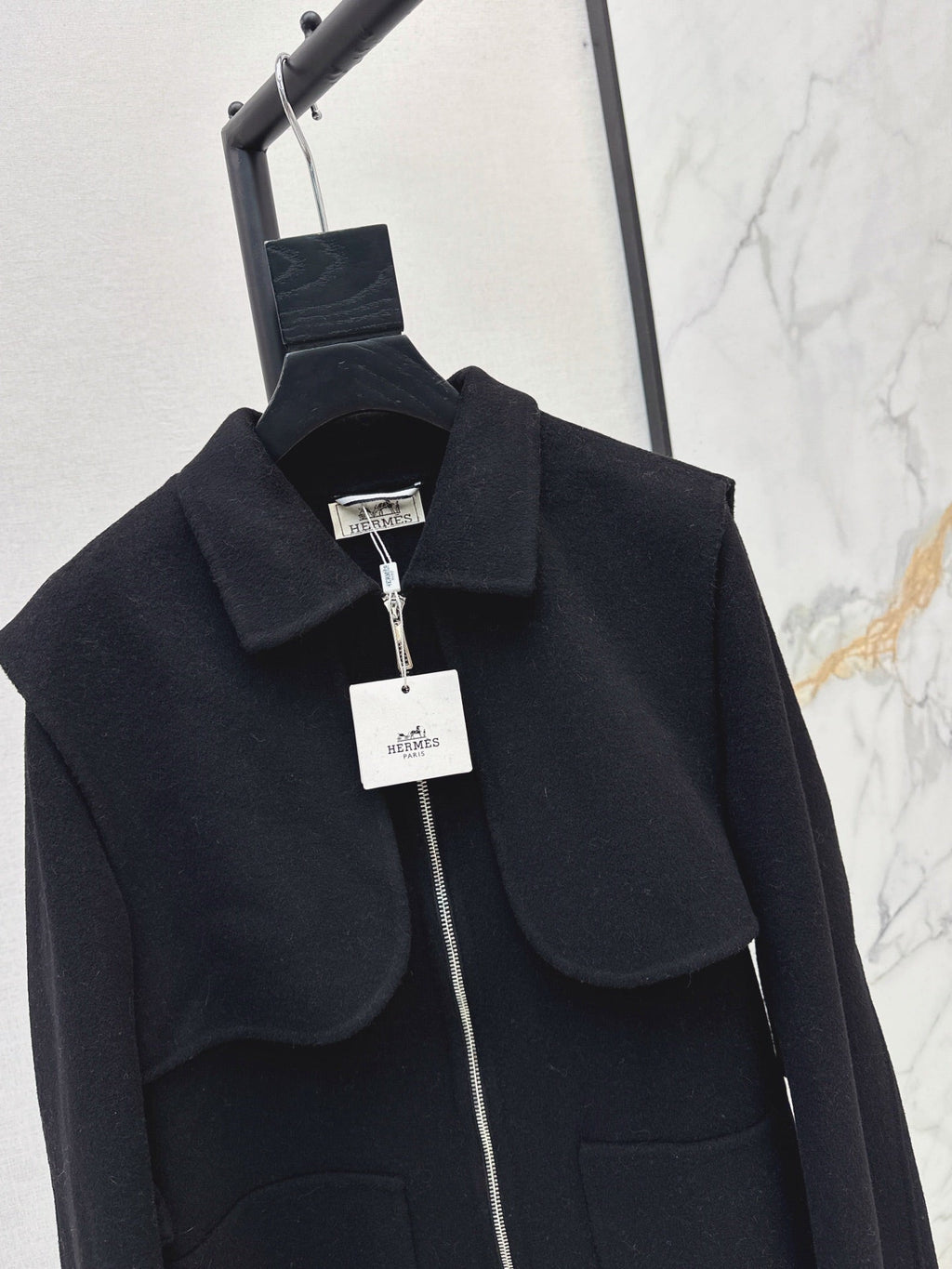 26Latest Autumn/Winter Two-Piece Set: Long Double-Faced Wool-Cashmere Coat