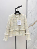 26Latest Autumn/Winter Knitted Jacket with Fringe and Crew Neck