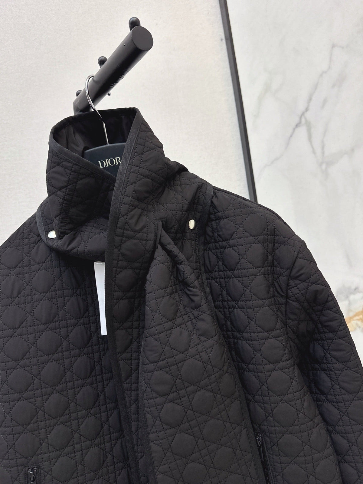 Latest Autumn/Winter Padded Jacket featuring "Lady Dior"-inspired Cannage quilting