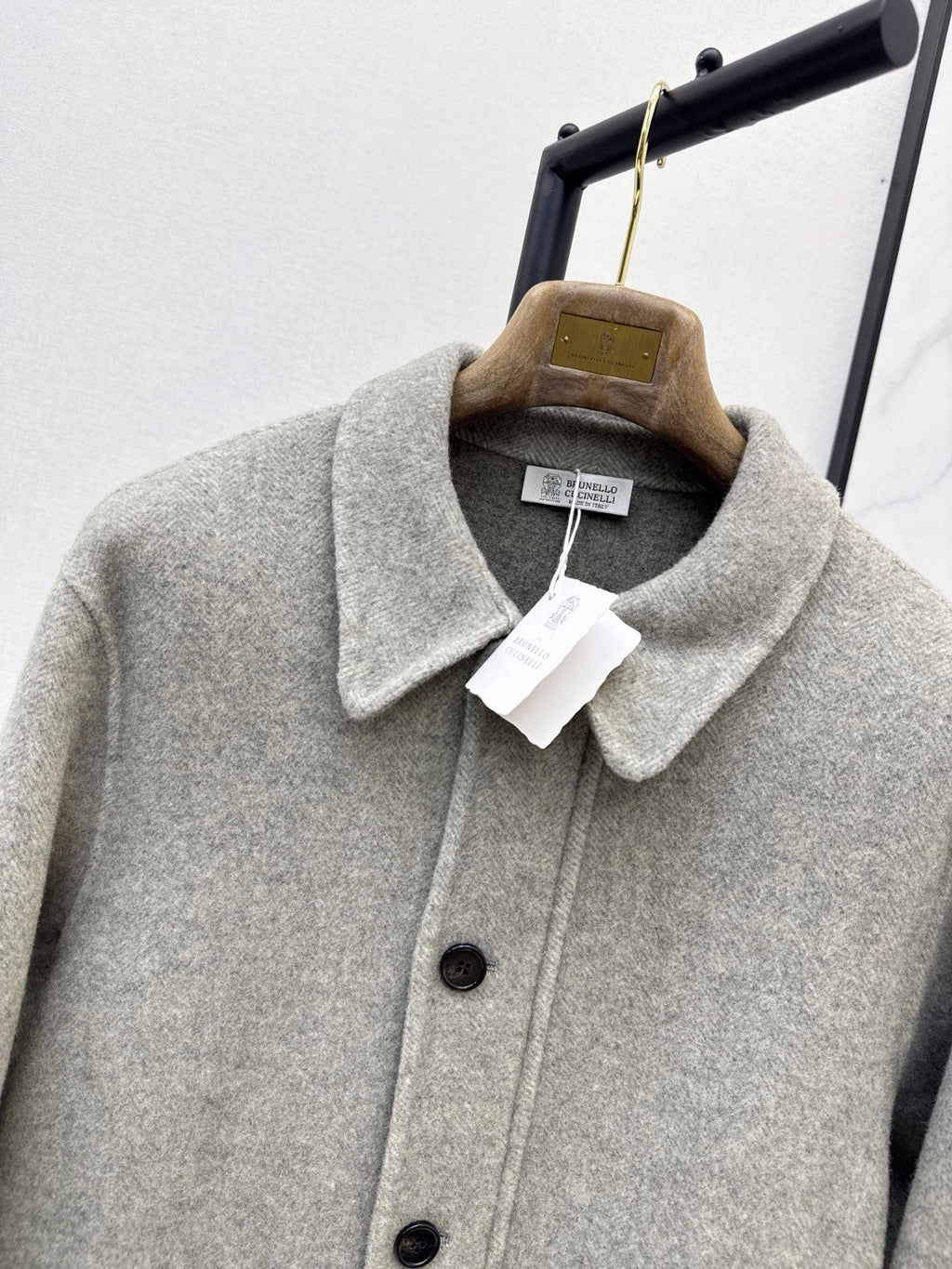 26Latest Autumn/Winter Minimalist Double-Faced Wool Lapel Coat