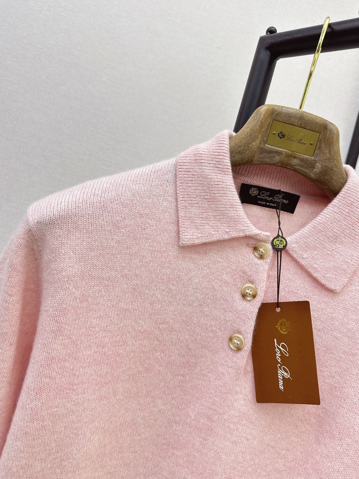 26Latest Autumn/Winter Half-Placket Cashmere Sweater
