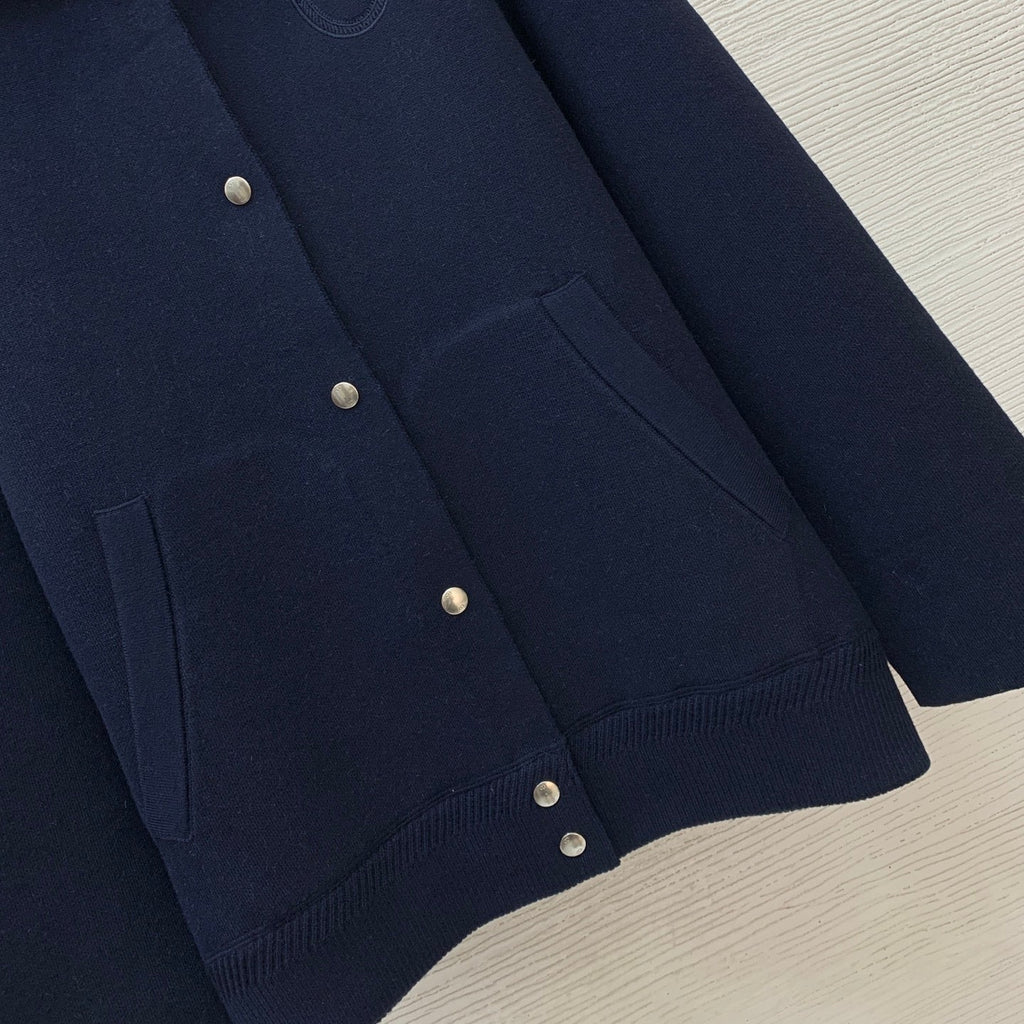 26New Sailor-Collar Long-Sleeve Jacket