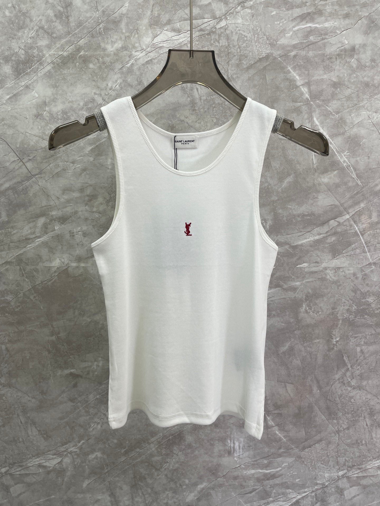 Red Embroidered Vest