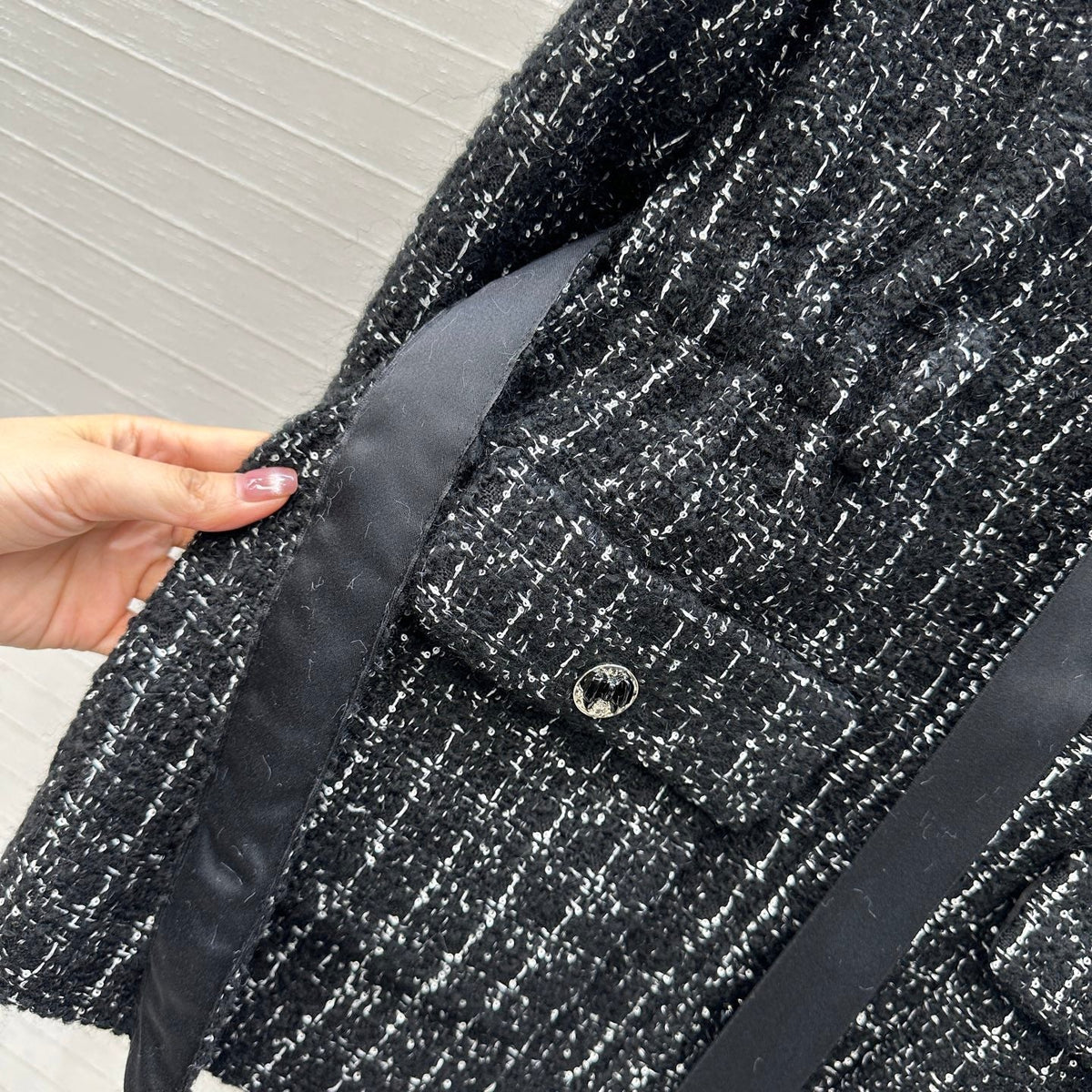 Retro-style courtly coat