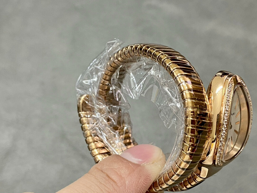 Snake-shaped watch