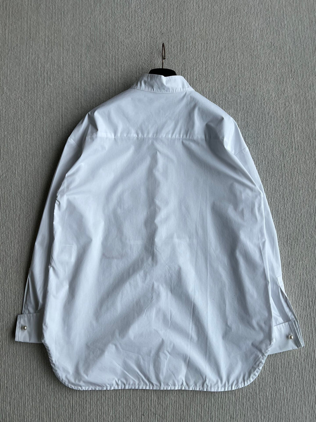 Mid-length patchwork shirt