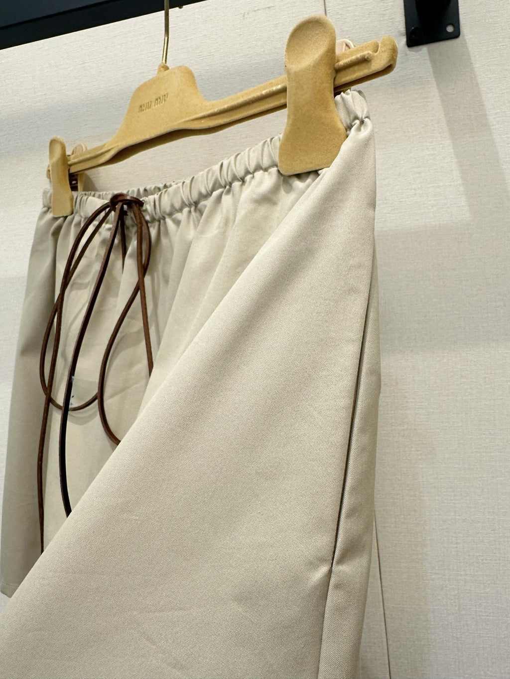 Hollow-out cotton-linen camisole