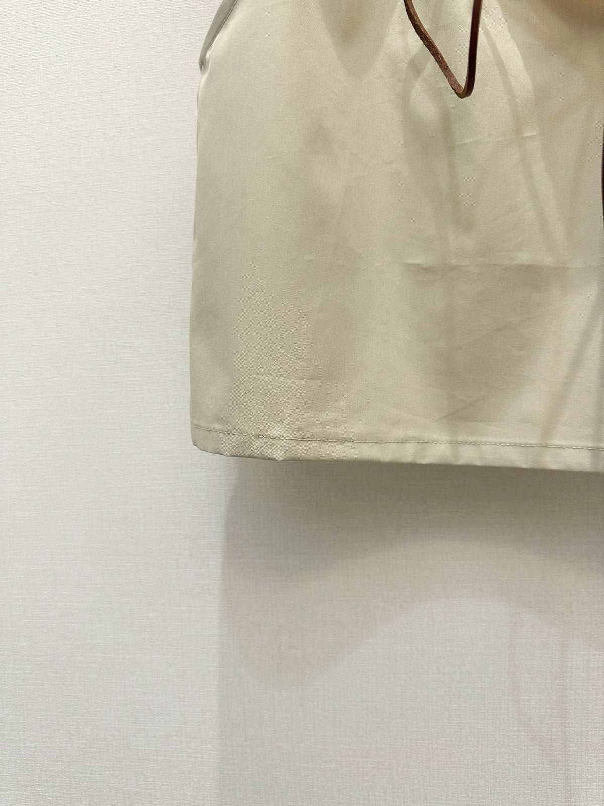 Hollow-out cotton-linen camisole