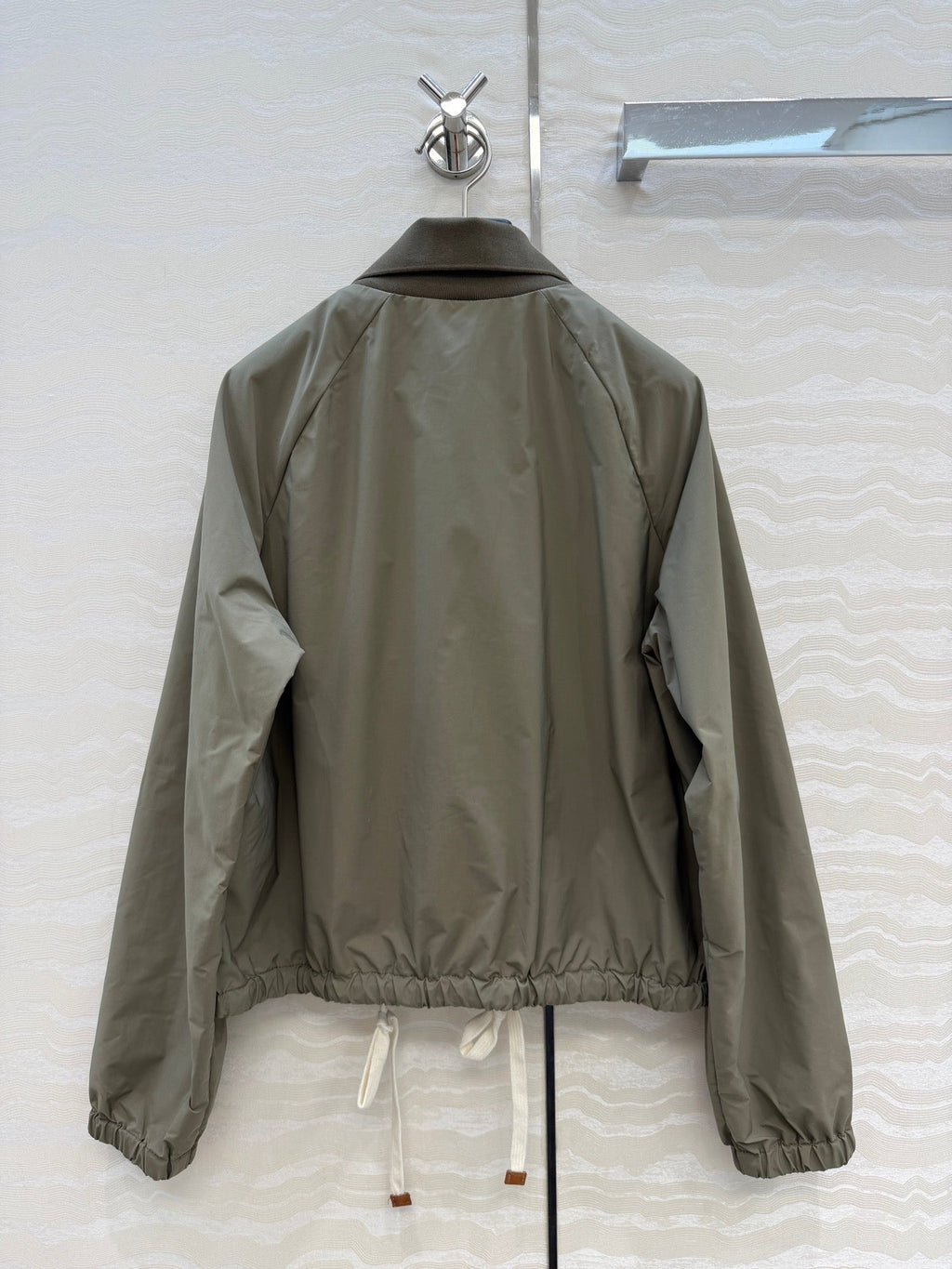Dark green jacket and skirt set
