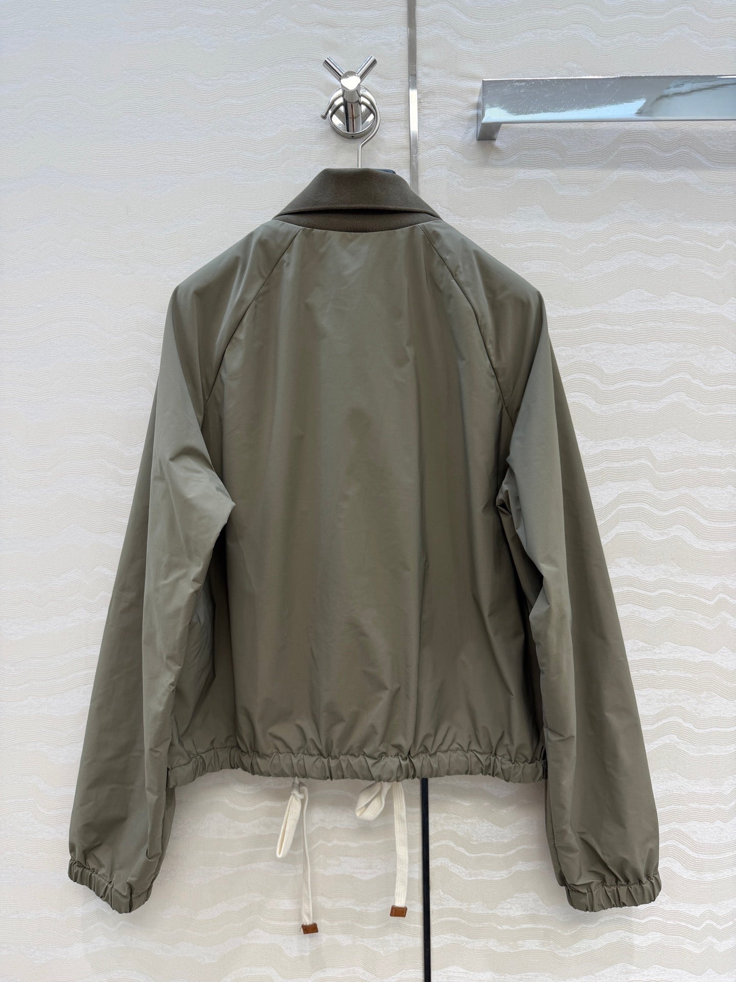 Dark green jacket and skirt set