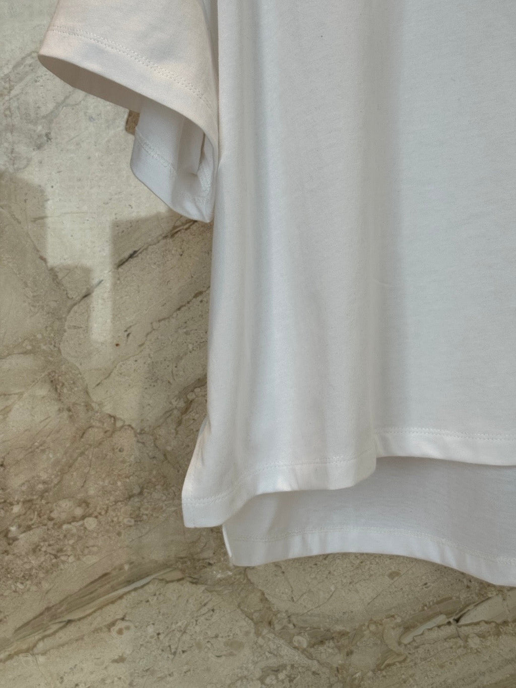 Embroidered White T-shirt