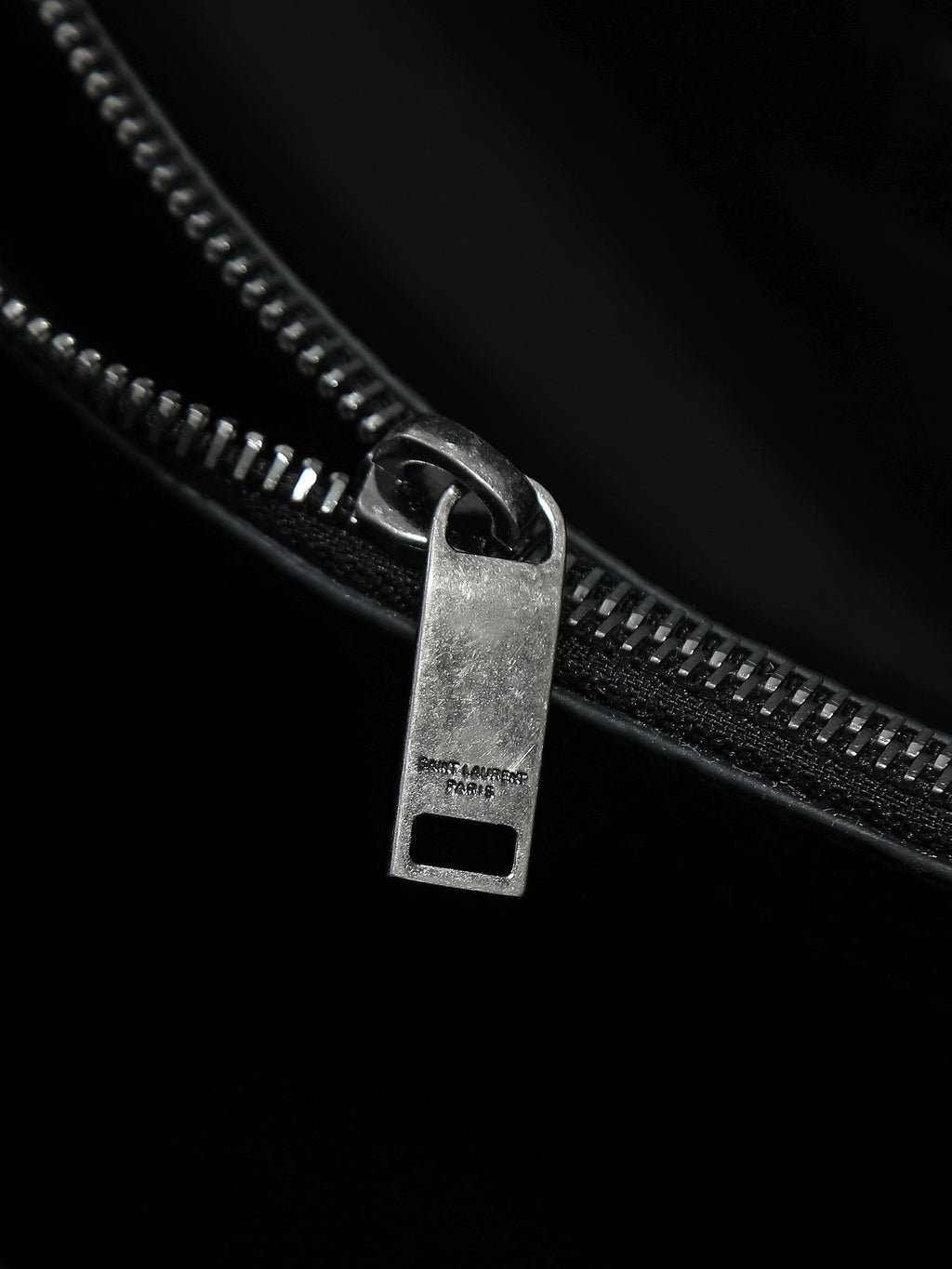 26SS New Niki Bag in Black Elephant-Grain Leather with Silver Hardware