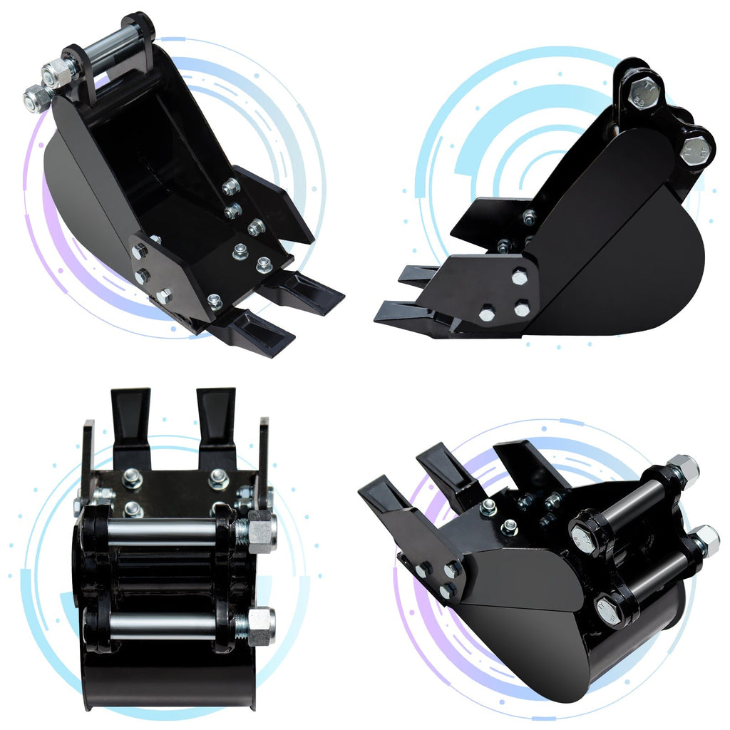 MMS 200mm Mini Excavator Bucket Attachment