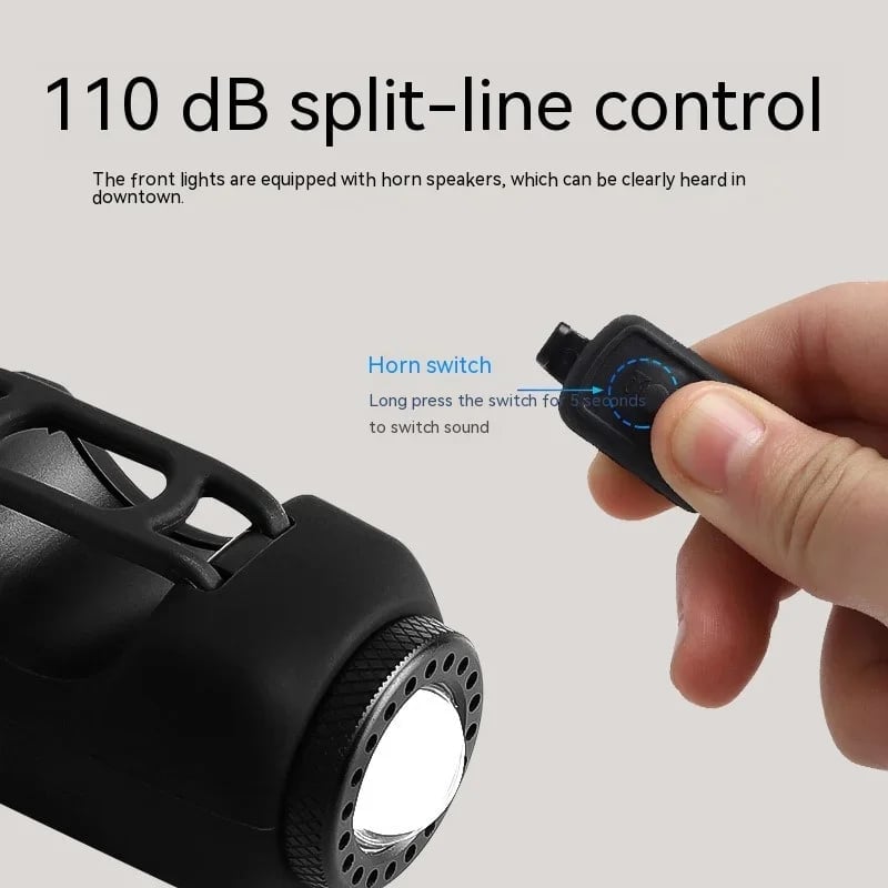 Ostavia™Bike Electronic Horn with Large Range Floodlight