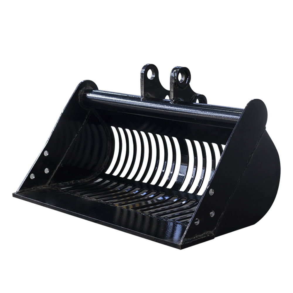 MMS Narrow Bucket Ripper Rake Auger Total  8 pcs Attachment for Mini Excavator