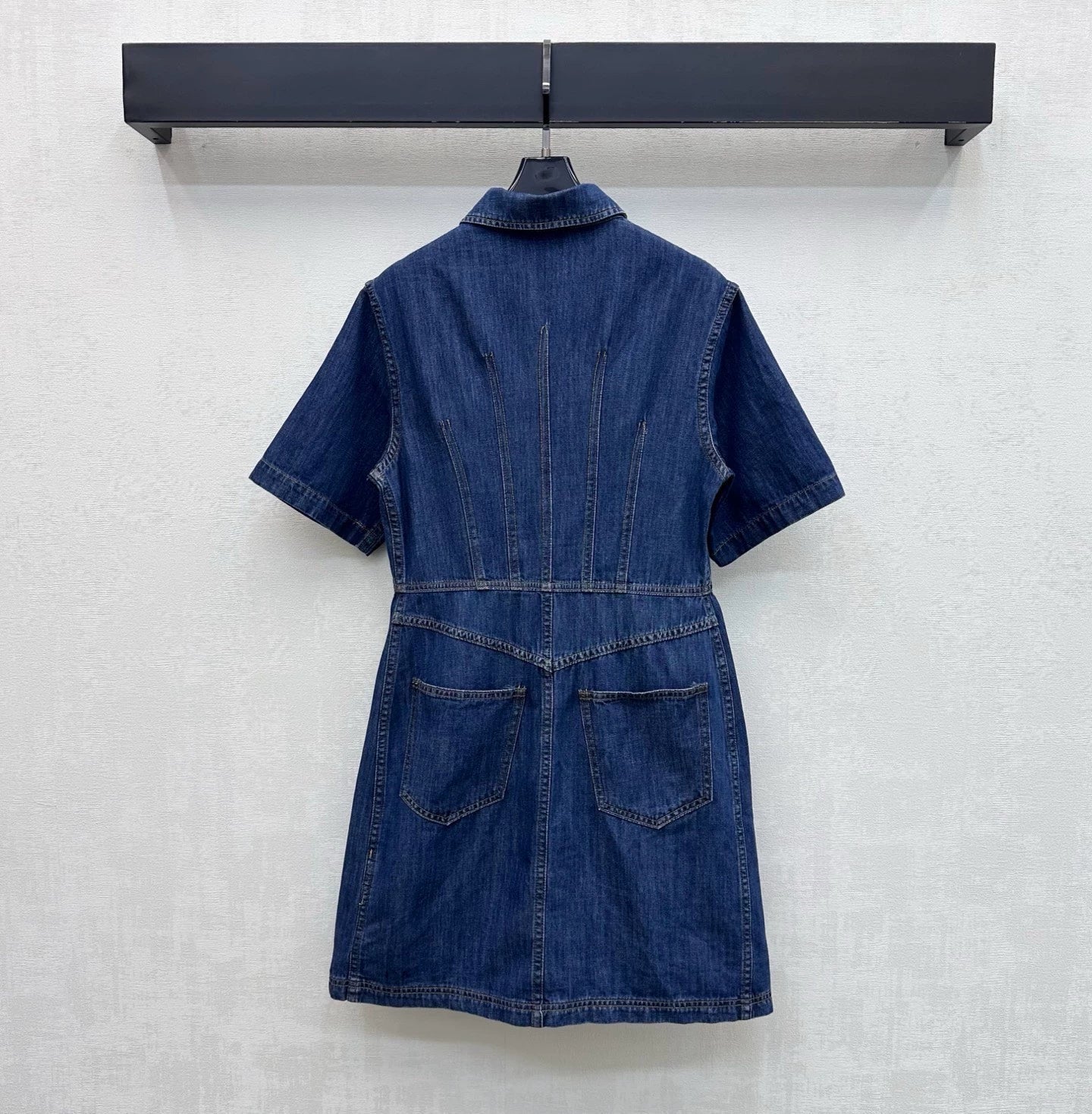 Fendi/26New ArrivalPaneled Denim Dress