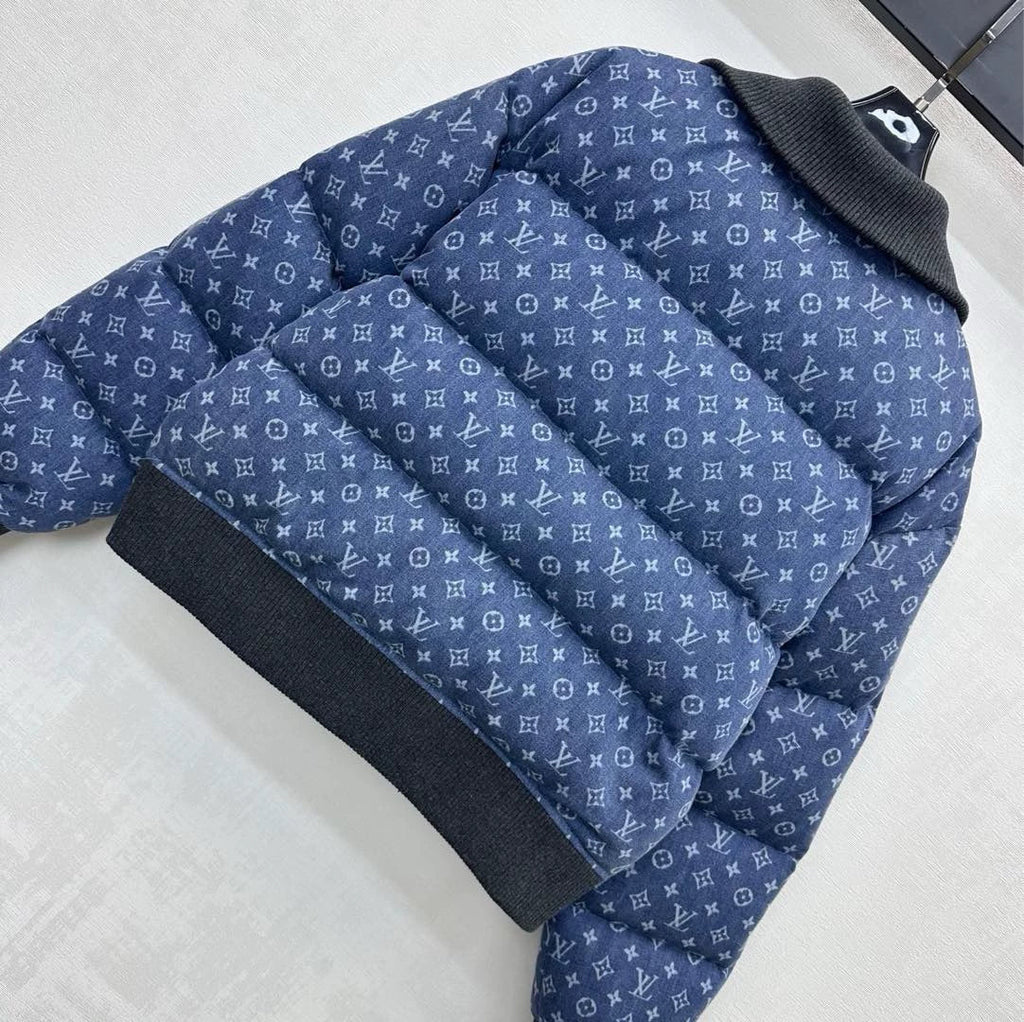 Louis Vuitton / 26 New Laser Denim Jacket Down Coat