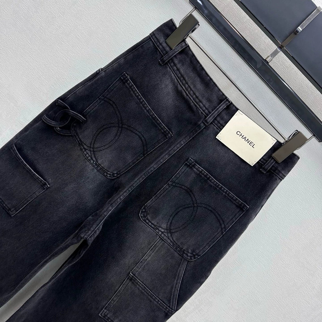 Chanel/26 New Straight-Leg Denim Jeans