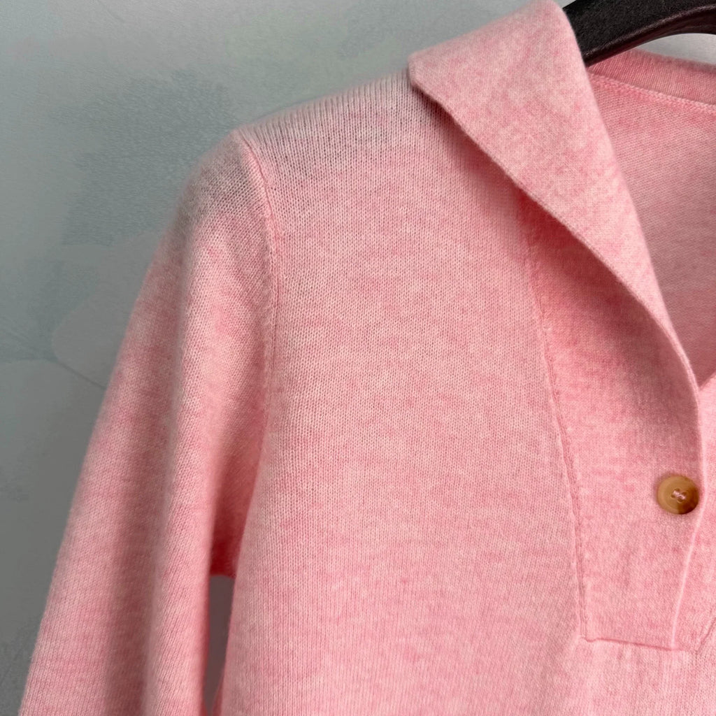 LORO PIANA/26 Early Autumn New Half-Button
