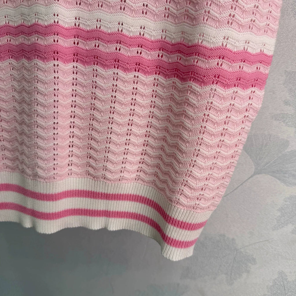 Chanel/26 Early Autumn New Knit Short Sleeve