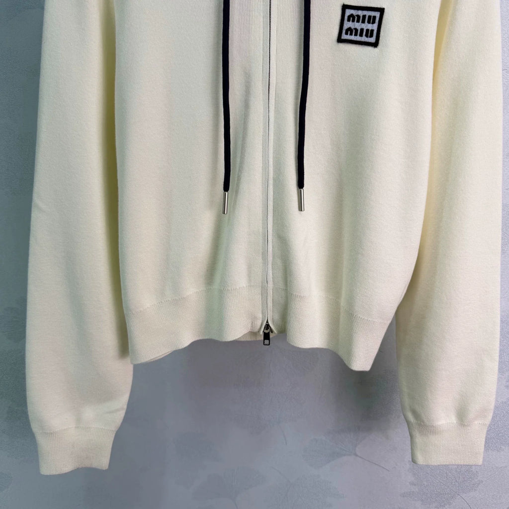 MiuMiu/26 Early Autumn New Hooded Jacket