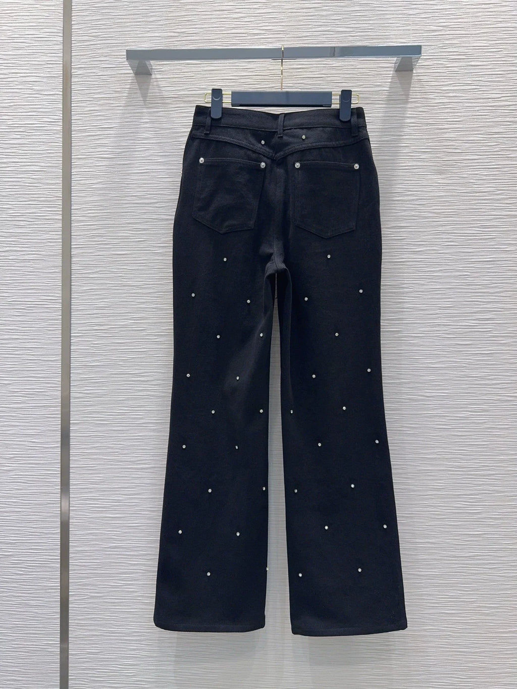 26New Hand-Beaded Denim Jeans