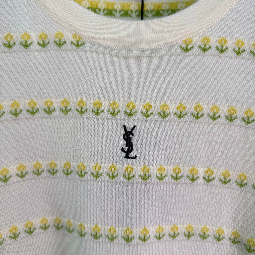 Yves Saint Laurent/26SS New Knit Short Sleeve