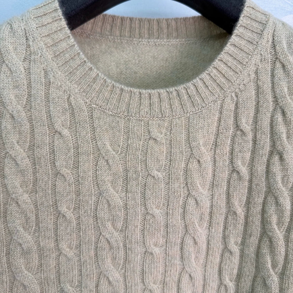 LORO PIANA / 26 Early Autumn New Twist Pattern Short Sleeve