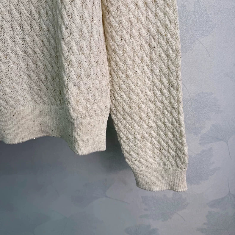 26 Early Autumn New Twisted Knit Sweater