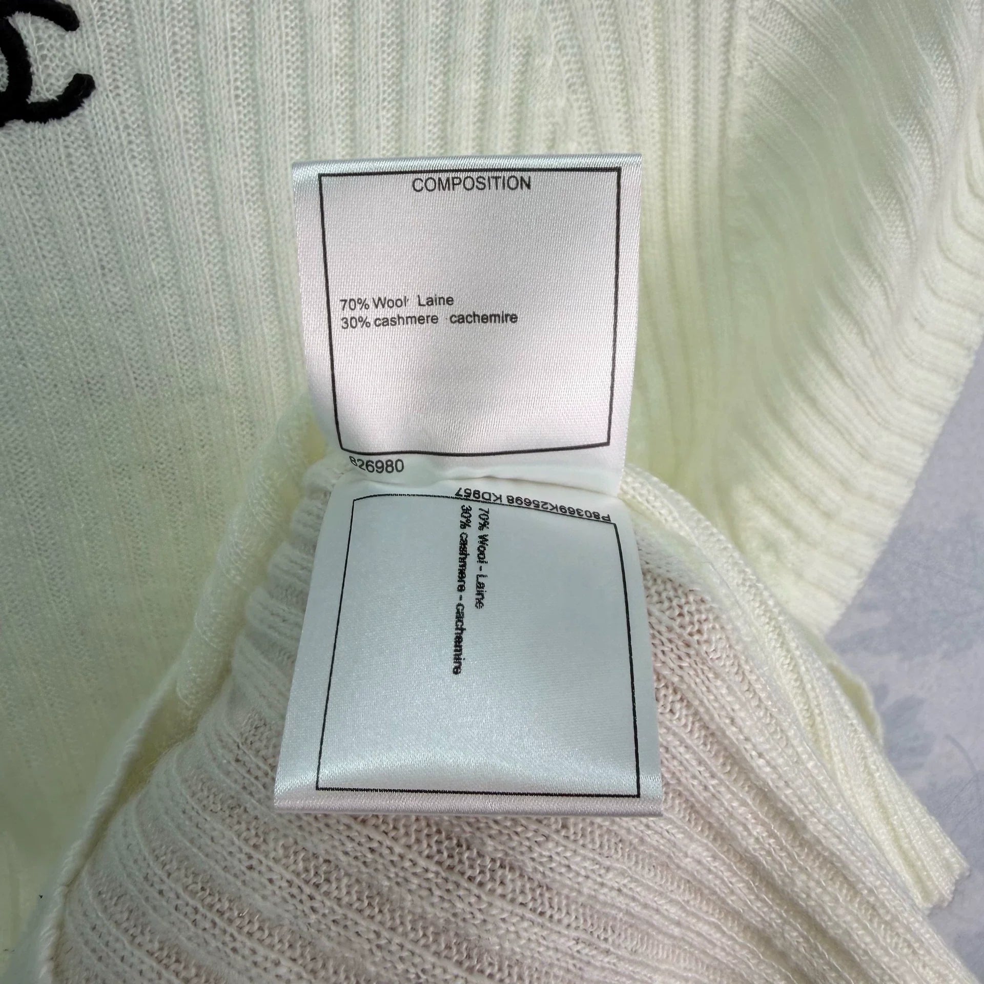 Chanel / 26 ssNew Knitted Short-Sleeve Top