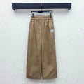 Louis Vuitton/26 New Leather Label Straight-Leg Pants