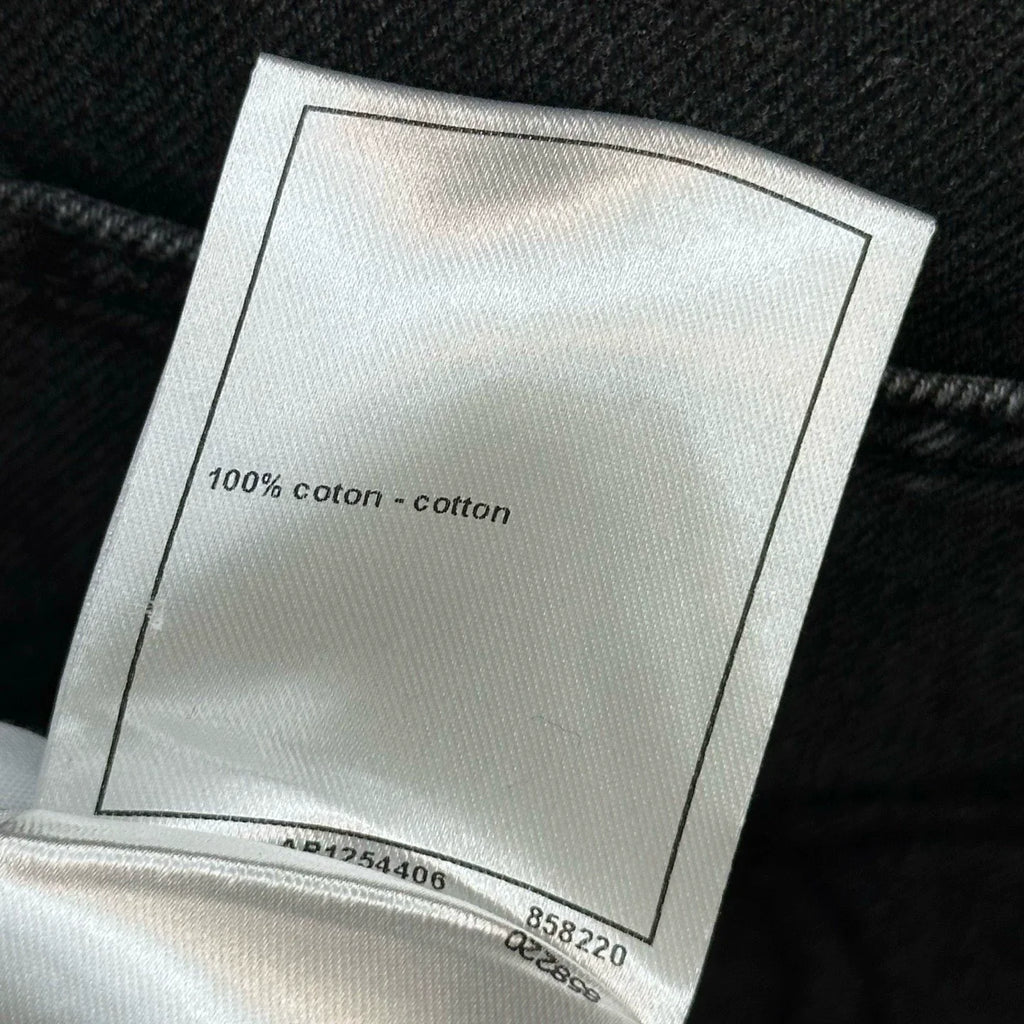 Chanel/26 New Straight-Leg Denim Jeans