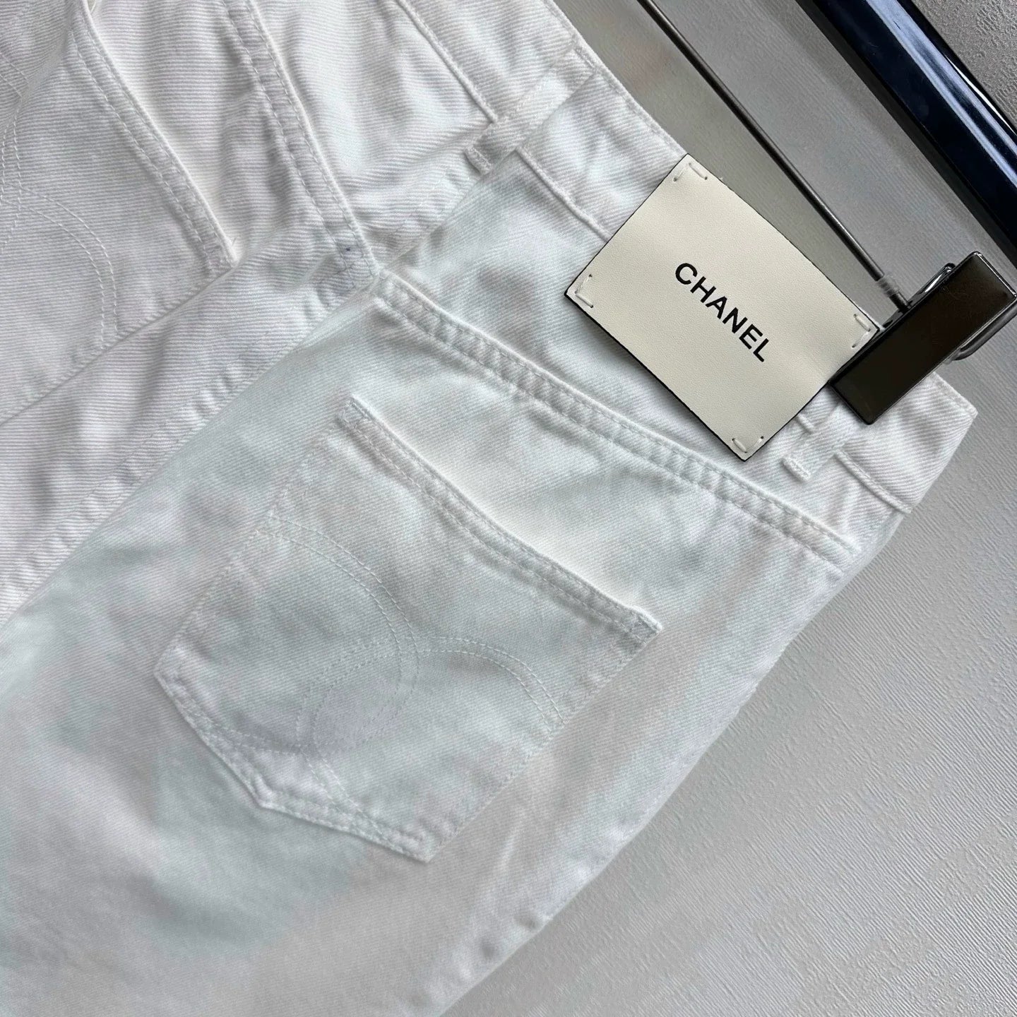 Chanel/26 New Wide-Leg Denim Pants