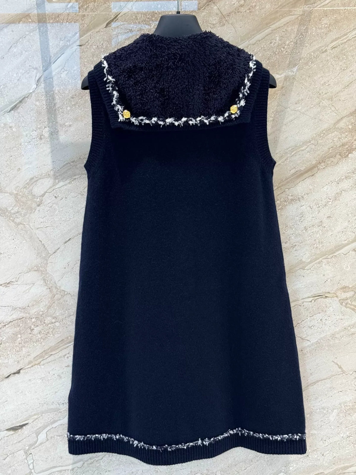 26Nautical-Inspired Knit Dress