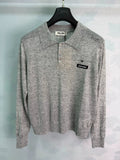 MiuMiu/26 Early Autumn New Polo Knit Sweater