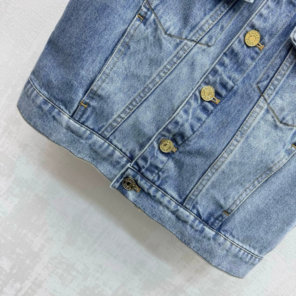 Chanel/26 New Denim Vest