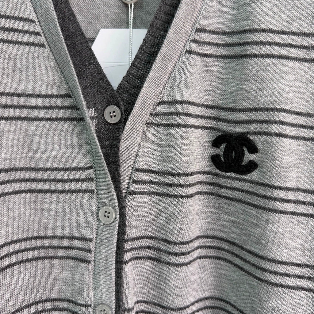 Chanel/ 26Early Autumn V-Neck Cardigan