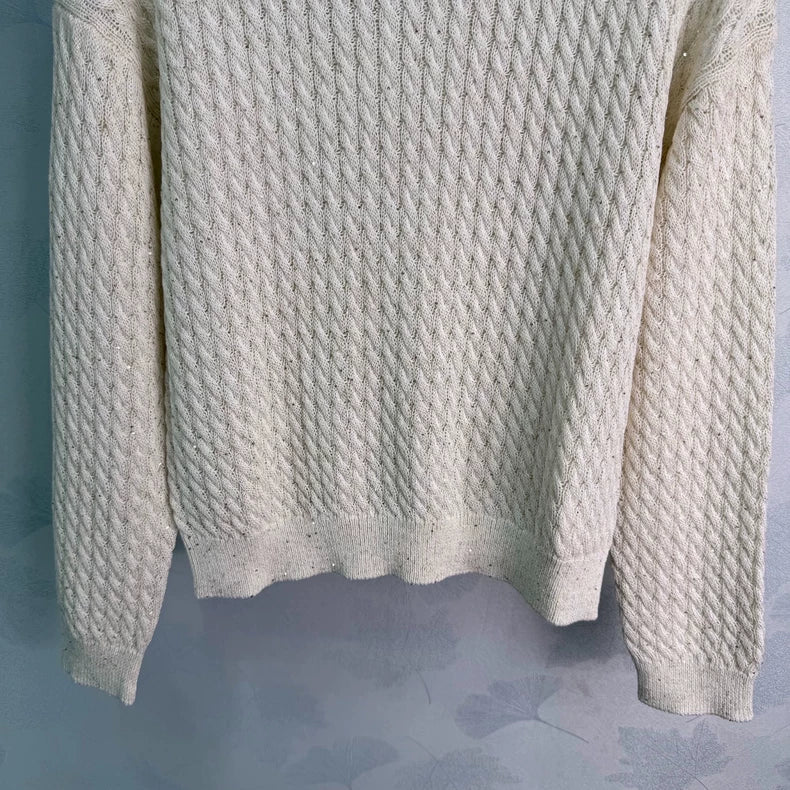 26 Early Autumn New Twisted Knit Sweater