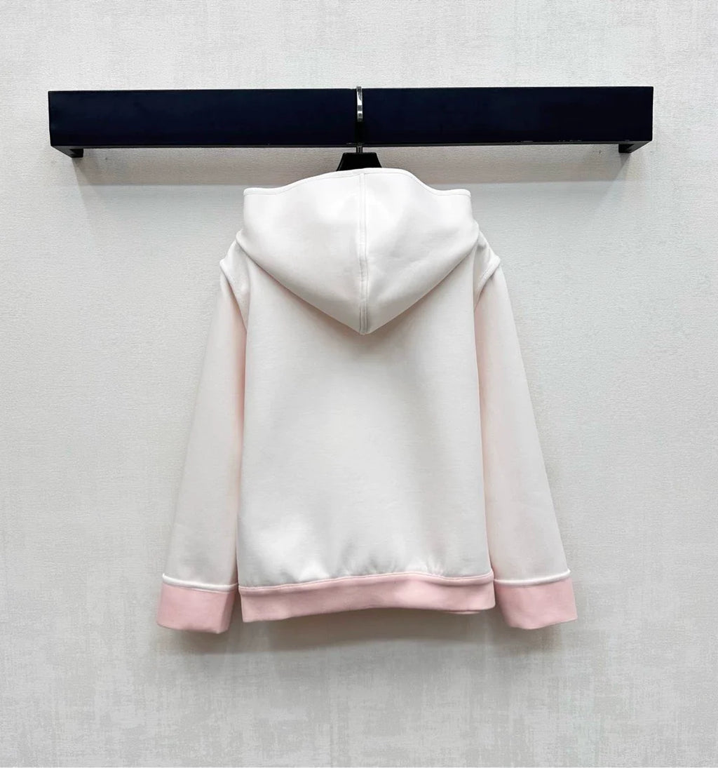 Louis Vuitton /26New Season Hooded Jacquard Jacket & Trousers Set