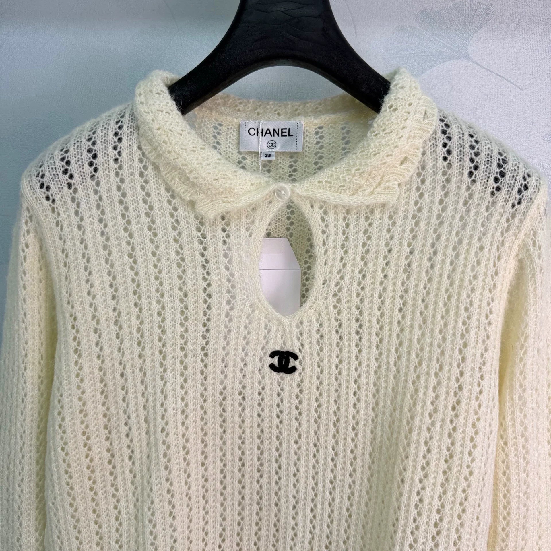 Chanel / 26 Early Autumn New Doll Collar Long-Sleeve Knit Sweater