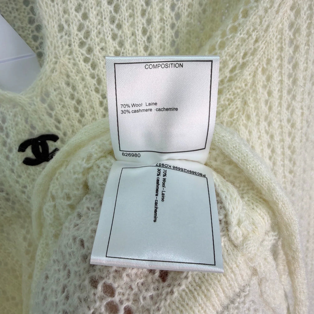 Chanel / 26 Early Autumn New Doll Collar Long-Sleeve Knit Sweater