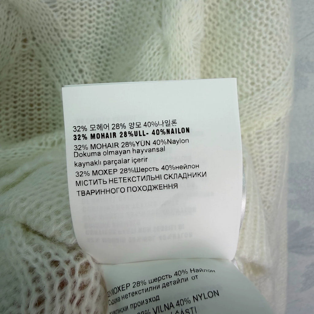 MiuMiu/26 Early Autumn New Patchwork Knit Sweater