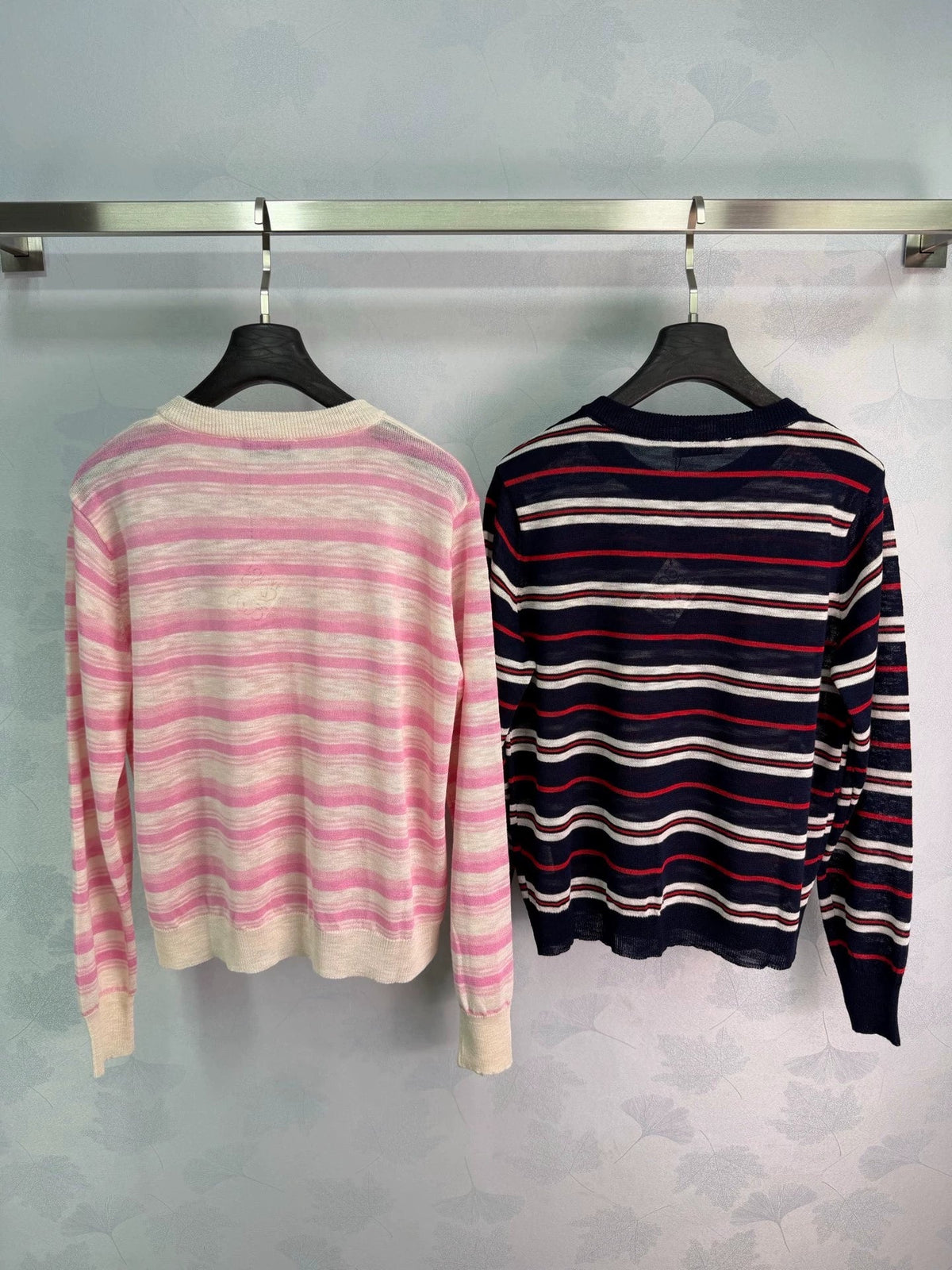 Loewe/26 Early Autumn New Striped Long-Sleeve Cardigan